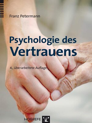 cover image of Psychologie des Vertrauens